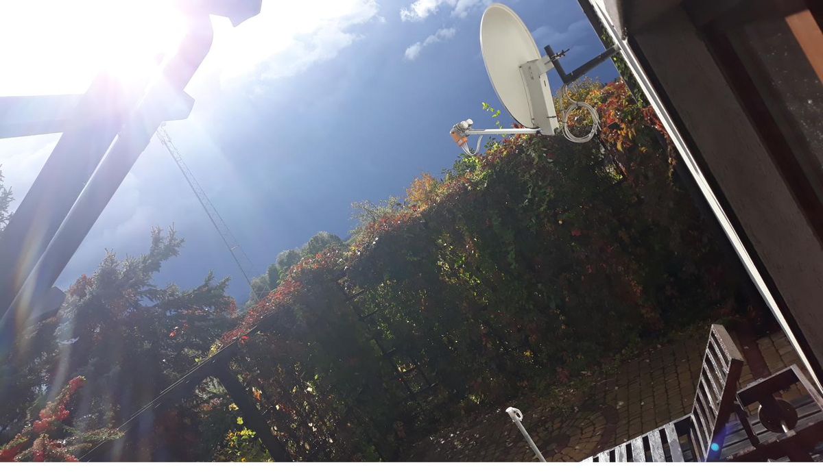 antena sat montaz balkon